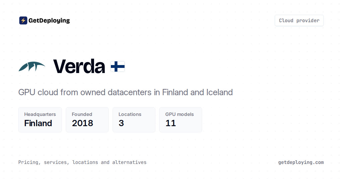 Verda: Review, Pricing & Alternatives